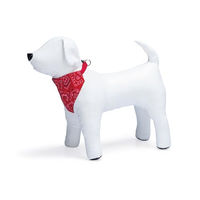 Produktbild von Karlie Halsband mit Halstuch aus Nylon in Rot für Hunde 40-65 cm - 1 Stk.