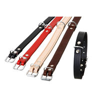 Produktbild von Karlie Halsband Rondo Leder schwarz Größe L