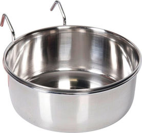Karlie Hängenapf für Vögel aus Edelstahl Silber Größe L - 900 ml – Bild 1 von 4