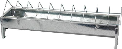 Produktbild von Karlie Hühner Futterspender Herka aus Metall 50cm Silber
