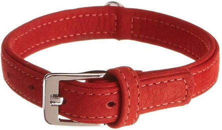 Karlie Hunde Halsband Buffalo aus Kunstleder Rot Größe L – Bild 1 von 4
