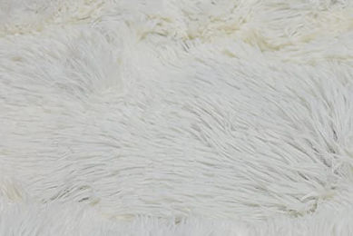 Karlie Hundebett Agnes rund aus Plüsch weiß Größe L – Bild 1 von 4