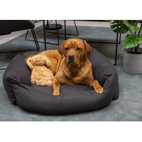Produktbild von Karlie Hundebett Charly aus Baumwolle Grau 80x70x25cm