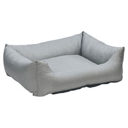Karlie Hundebett Charly aus Baumwolle Grau 95 x 80 x 25 cm – Bild 1 von 4