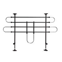 Produktbild von Karlie Hundegitter Autoschutzgitter Schwarz-Silber B: 90-140 cm H: 65-110 cm