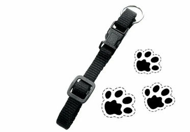 Karlie Hundehalsband Art Sportiv Basic aus Nylon Schwarz Größe L 45-65 cm – Bild 1 von 5
