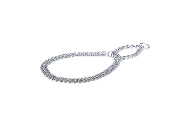 Produktbild von Karlie Hundehalsband aus Metall in Silber 50 cm