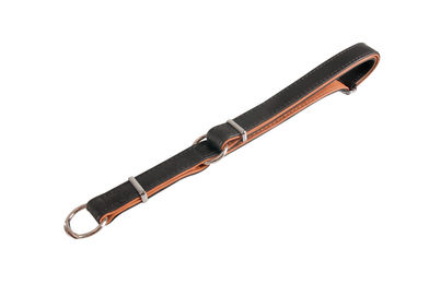 Produktbild von Karlie Hundehalsband Jockey aus Leder Schwarz-Cognac 40-50 cm