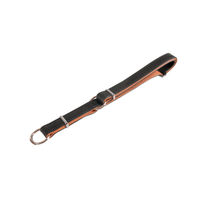 Produktbild von Karlie Hundehalsband Jockey aus Leder Schwarz-Cognac 40-50 cm