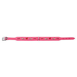 Karlie Hundehalsband Montenegro aus Filz Rosa Größe L – Bild 1 von 3