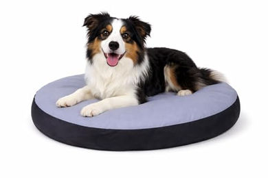 Karlie Hundekissen aus Baumwolle oval Grau-Schwarz Größe L - 1 Stk. – Bild 1 von 5