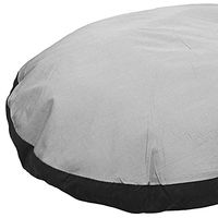 Produktbild von Karlie Hundekissen Doc Bed oval aus Baumwolle Grau-Schwarz Größe L 80 x 62 x 10 cm