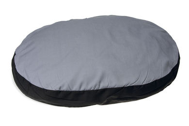 Karlie Hundekissen Doc Bed oval Mini aus Baumwolle grau-schwarz – Bild 1 von 5