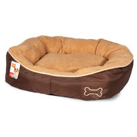 Produktbild von Karlie Hundekorb Chipz rund beige aus Nylon 63 x 60 x 20 cm