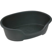 Produktbild von Karlie Hundekorb Domus L aus Kunststoff schwarz 60x47x22cm