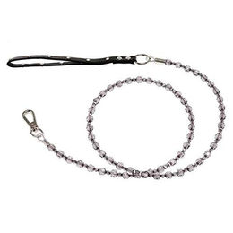 Produktbild von Karlie Hundeleine Black Diamond mit Perlen in Grau und Schwarz