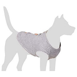 Produktbild von Karlie Hundepullover mit Buttons Grau Größe L