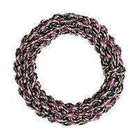 Produktbild von Karlie Hundespielzeug Baumwollring Wurfspielzeug Multicolor-Schwarz 20 cm