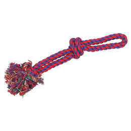 Produktbild von Karlie Hundespielzeug Baumwollziehzeug mit 2 Knoten in Bunt