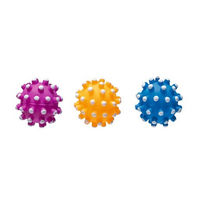 Produktbild von Karlie Hundespielzeug Igelball aus Vinyl für kleine und mittelgroße Hunde in bunten Farben 6 cm - 7 cm