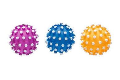 Karlie Hundespielzeug Igelball aus Vinyl in verschiedenen Farben 9 cm – Bild 1 von 2
