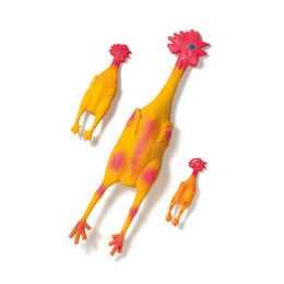 Produktbild von Karlie Hundespielzeug Latexhuhn Quietschspielzeug Bunt