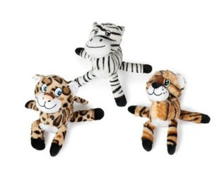Karlie Hundespielzeug Leopard aus Plüsch mit Quietscher 25cm - 25 cm – Bild 1 von 2