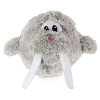 Produktbild von Karlie Hundespielzeug Plüsch Wally Walross Grau