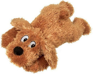 Karlie Hundespielzeug Stups Plüschspielzeug mit Quietscher Braun Größe L 30 cm – Bild 1 von 6
