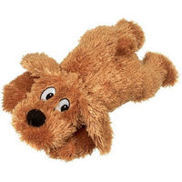Produktbild von Karlie Hundespielzeug Stups Plüschspielzeug mit Quietscher Braun Größe L 30 cm