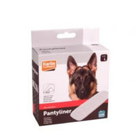 Produktbild von Karlie Hundewindel Slipeinlagen aus Baumwolle Größe L 20 Stück Weiß
