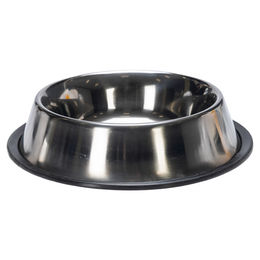 Karlie Hundnapf aus Edelstahl mit Gummirand Silber - 0,71 l – Bild 1 von 7