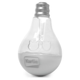 Karlie Intelligenzspielzeug Snack-Glühbirne mit LED für Katzen aus Kunststoff in Weiß Transparent Größe L – Bild 1 von 6