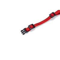 Produktbild von Karlie Kätzchengeschirr mit Leine Schwarz-Rot für Kitten - 110 cm
