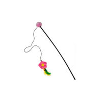 Produktbild von Karlie Katzenangel Happy Flower aus Plüsch und Federn Mehrfarbig 50 cm