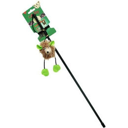 Karlie Katzenangel Igel aus Plüsch mit Sound Größe L 50 cm Braun - 50 cm – Bild 1 von 2