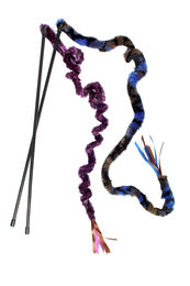 Produktbild von Karlie Katzenangel Tube Plüschrute Katzenspielzeug Größe L 70 cm Bunt