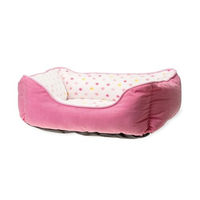 Produktbild von Karlie Katzenbett Dot aus Plüsch in Pink Größe L 55 x 50 cm