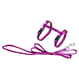 Karlie Katzengeschirr mit Leine Sportiv Plus Rosa 110 cm verstellbar 22-35 cm – Bild 1 von 5