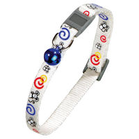 Produktbild von Karlie Katzenhalsband Art Sportiv mit Mäuse-Design in Weiß