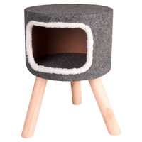 Produktbild von Karlie Katzenhöhle Nordic aus Holz in Grau Größe L