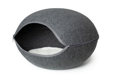 Karlie Katzeniglu Innu Katzenhöhle aus Filz Grau Größe L 60x57x41 cm – Bild 1 von 8