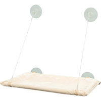 Produktbild von Karlie Katzenkissen Fensterliege aus Velours in Beige L 51,5 x B 31 x H 2,5 cm