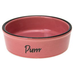 Karlie Katzennapf aus Keramik in Rosa mit 200 ml Fassungsvermögen - 200 ml – Bild 1 von 5