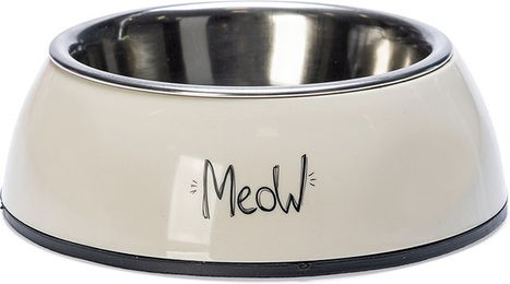 Karlie Katzennapf Yaren Edelstahl beige-grau 220 ml - 200 ml – Bild 1 von 5