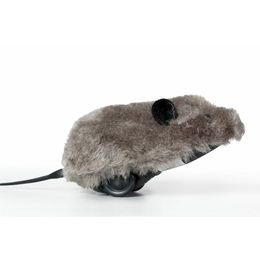 Produktbild von Karlie Katzenspielmaus aus Plüsch grau 10cm