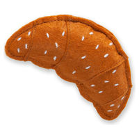 Produktbild von Karlie Katzenspielzeug Croissant aus Textil mit Catnip in Braun - 1 Stk.