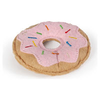 Produktbild von Karlie Katzenspielzeug Donut aus Textil mit Catnip in Rosa