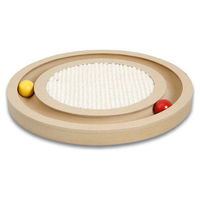 Produktbild von Karlie Katzenspielzeug Infinity Kratzbrett aus Holz als Intelligenzspielzeug
