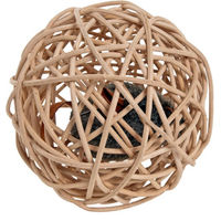 Produktbild von Karlie Katzenspielzeug Weidenball mit Soundchip 10cm Natur Beige - 1 Stk.
